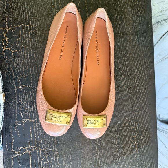 Marc by Marc Jacobs Women's Tan Leather Flats size 40 - Picture 9 of 10